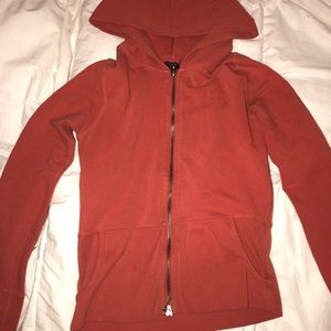 Orange American eagle Full Zip Jacket